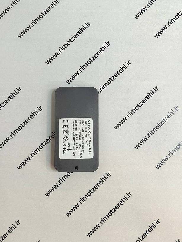 ریموت فابریک وی تو فرکانس ۴۳۳ ایتالیا (phox V2)